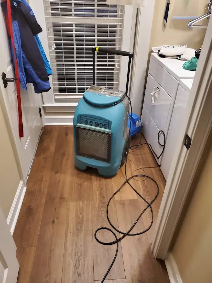 Commercial dehumidifier deployed for Crawl Space Restoration in Calimesa