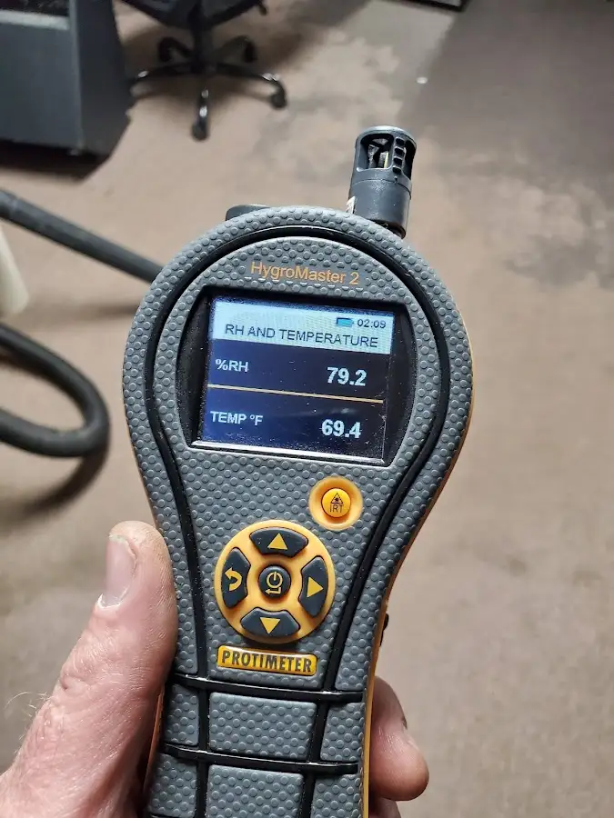 Moisture meter humidity assessment for Fire & Smoke Damage Restoration in Calimesa